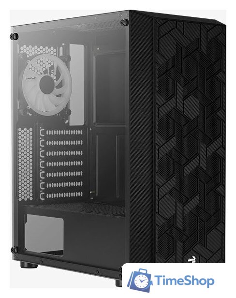 Корпус AeroCool Hive FRGB Hive-G-BK-v3 - Изображение №2 — Интернет-магазин Time-Shop