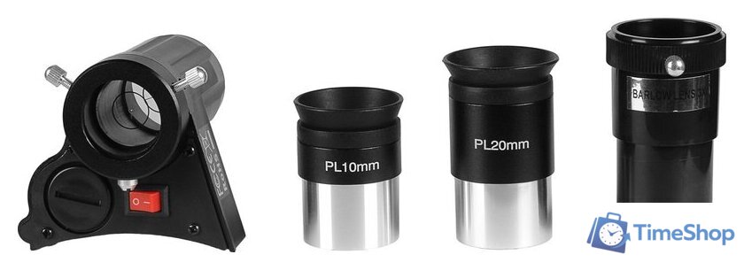 Телескоп Veber PolarStar 500/114 AZ рефлектор 30917 - Изображение №7 — Интернет-магазин Time-Shop