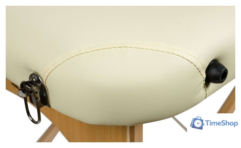 Массажный стол Atlas Sport складной 2-с 60 см деревянный (бежевый) - Изображение №5 — Интернет-магазин Time-Shop