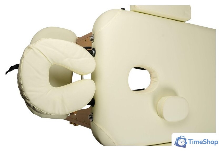 Массажный стол Atlas Sport складной 2-с 60 см деревянный (бежевый) - Изображение №4 — Интернет-магазин Time-Shop