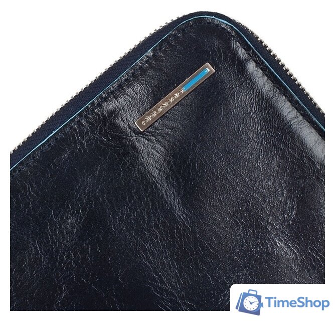 Кошелек Piquadro Blue square AC2648B2/BLU2 - Изображение №5 — Интернет-магазин Time-Shop