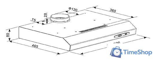 Кухонная вытяжка Making Oasis Everywhere PO-50S (A) - Изображение №2 — Интернет-магазин Time-Shop