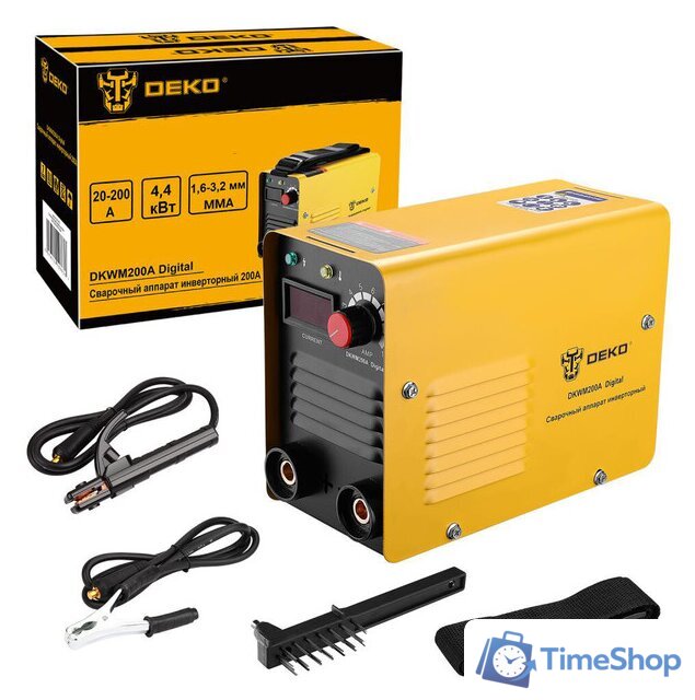 Сварочный инвертор Deko DKWM200A 083-3000 - Изображение №1 — Интернет-магазин Time-Shop