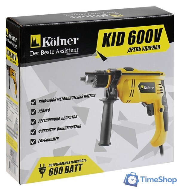 Ударная дрель Kolner KID 600V - Изображение №2 — Интернет-магазин Time-Shop
