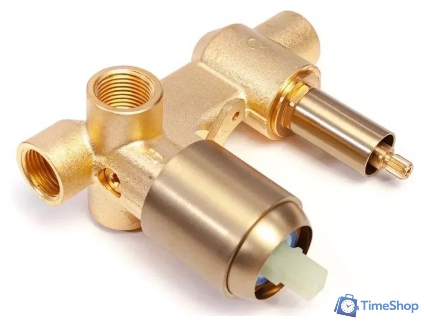 Душевая система  Hansberge H6090 (золото матовый) - Изображение №4 — Интернет-магазин Time-Shop