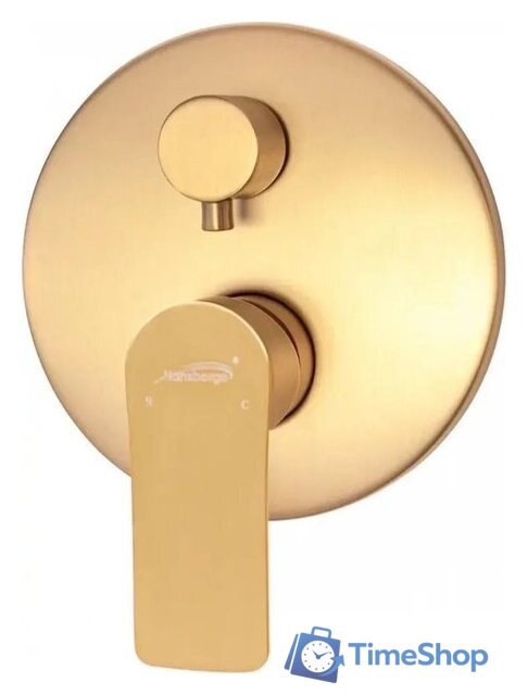 Душевая система  Hansberge H6090 (золото матовый) - Изображение №2 — Интернет-магазин Time-Shop