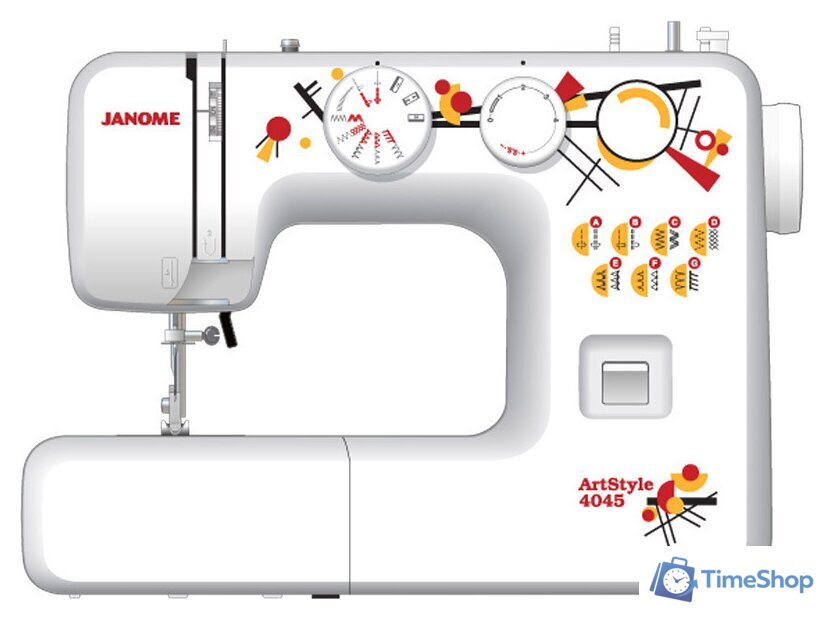 Электромеханическая швейная машина Janome ArtStyle 4045 - Изображение №1 — Интернет-магазин Time-Shop