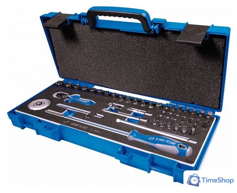 Универсальный набор инструментов King Tony 2553MRV01 (55 предметов) - Изображение №1 — Интернет-магазин Time-Shop