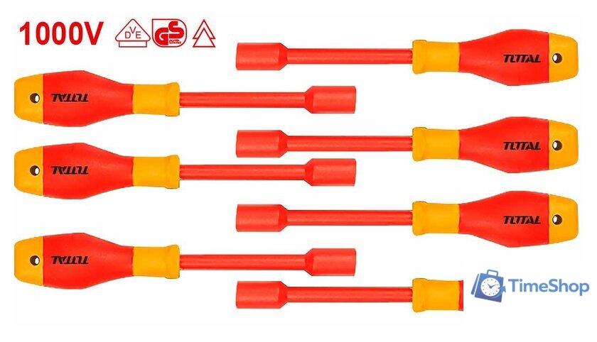 Набор отверток Total THKISD0701 (7 предметов) - Изображение №1 — Интернет-магазин Time-Shop