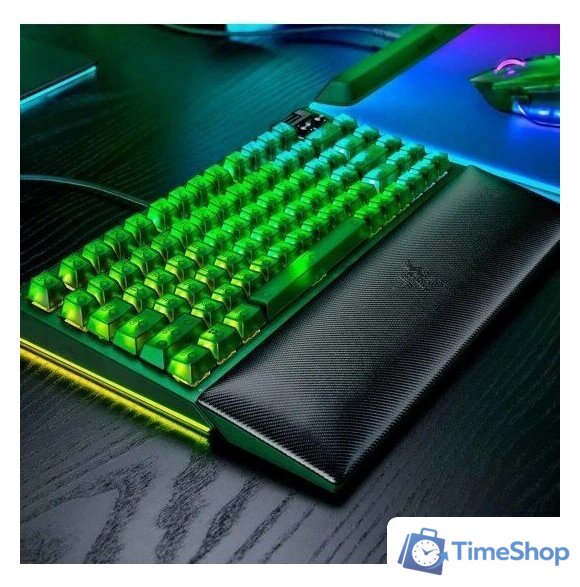 Клавиатура Razer BlackWidow V4 75% Phantom Edition (зеленый, нет кириллицы) - Изображение №6 — Интернет-магазин Time-Shop