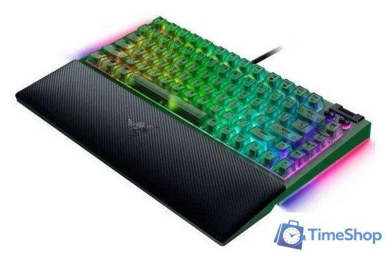 Клавиатура Razer BlackWidow V4 75% Phantom Edition (зеленый, нет кириллицы) - Изображение №3 — Интернет-магазин Time-Shop
