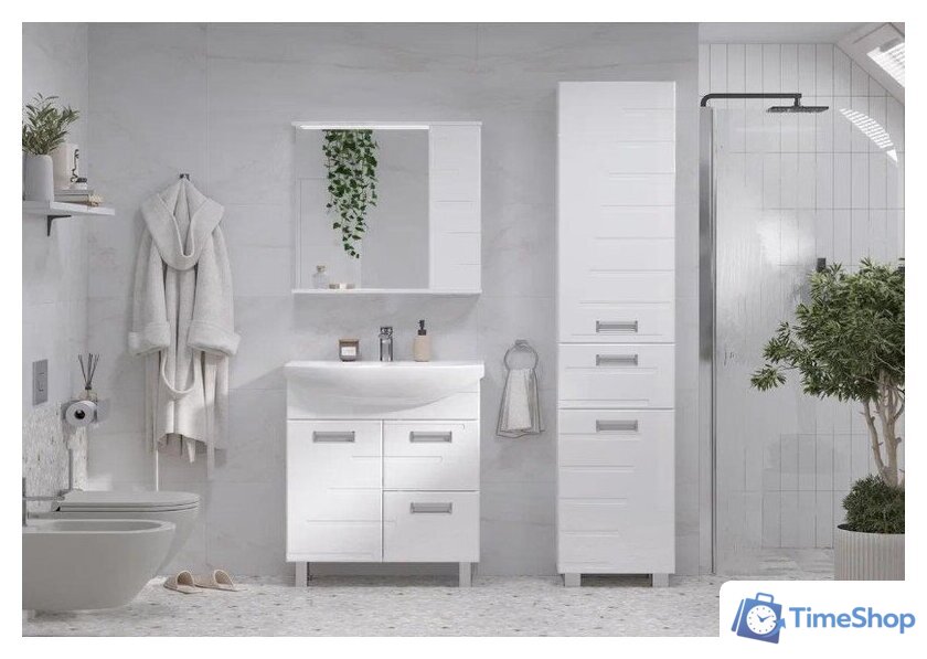  Volna Шкаф-пенал Joli 40 (напольный) - Изображение №5 — Интернет-магазин Time-Shop