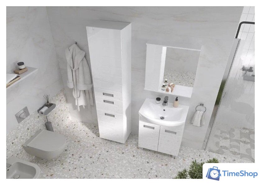  Volna Шкаф-пенал Joli 40 (напольный) - Изображение №6 — Интернет-магазин Time-Shop