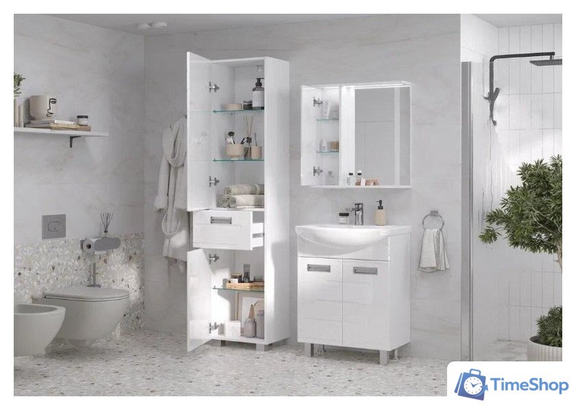  Volna Шкаф-пенал Joli 40 (напольный) - Изображение №7 — Интернет-магазин Time-Shop