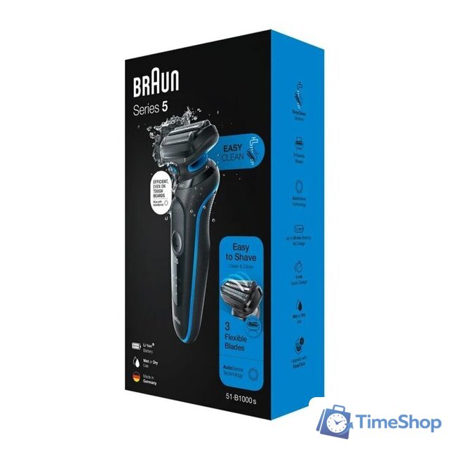 Электробритва Braun Series 5 51-B1000s - Изображение №8 — Интернет-магазин Time-Shop