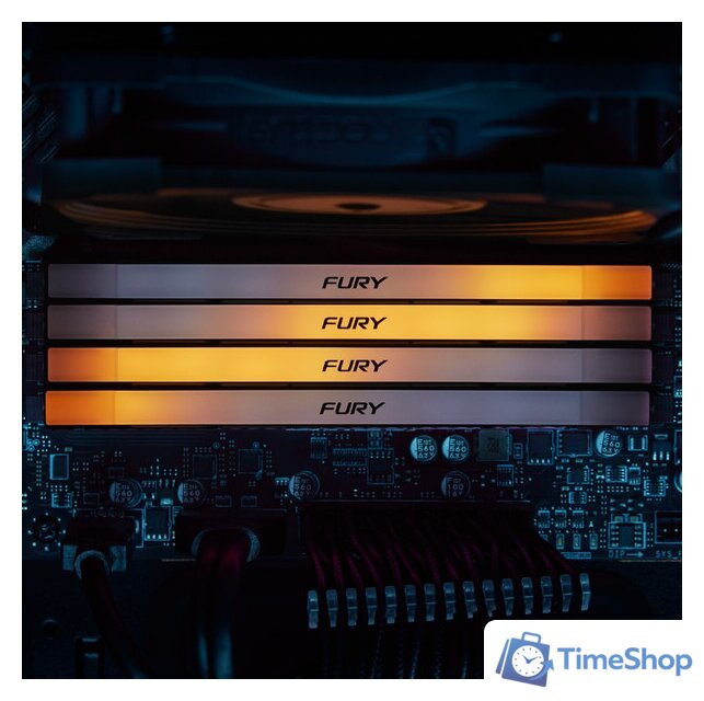 Оперативная память Kingston FURY Renegade RGB 2x8ГБ DDR4 3600МГц KF436C16RB2AK2/16 - Изображение №3 — Интернет-магазин Time-Shop