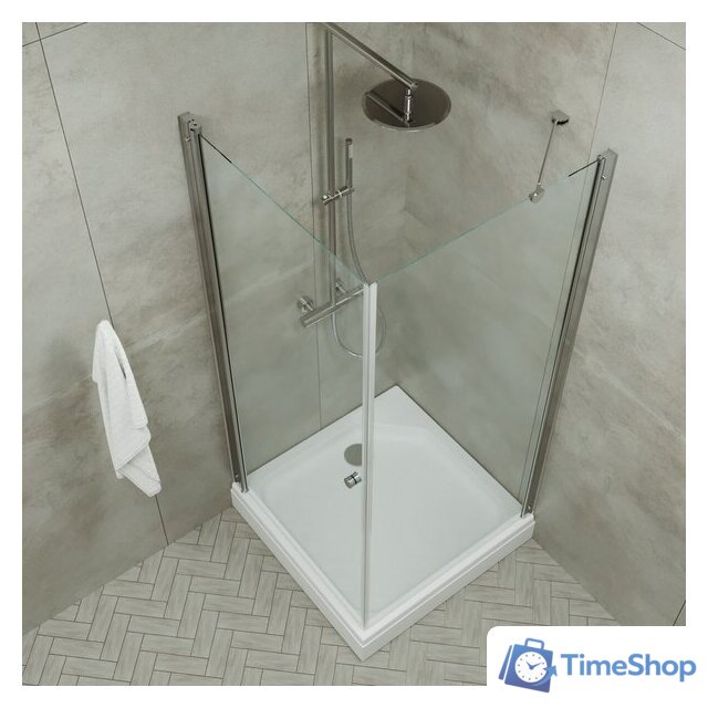 Душевой уголок Triton Форта-Хром 90x90 (с поддоном) - Изображение №10 — Интернет-магазин Time-Shop