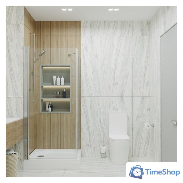 Душевой уголок Triton Форта-Хром 90x90 (с поддоном) - Изображение №8 — Интернет-магазин Time-Shop