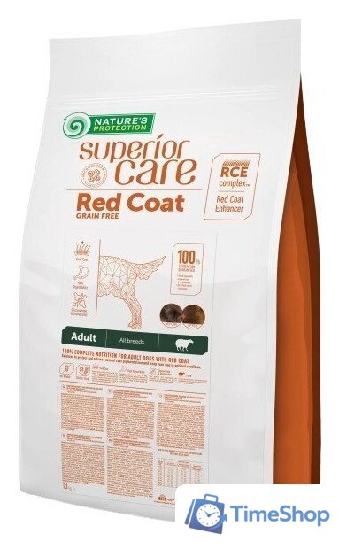 Сухой корм для собак Nature's Protection SC Red Coat Grain Free Lamb NPSC47237 10 кг - Изображение №1 — Интернет-магазин Time-Shop