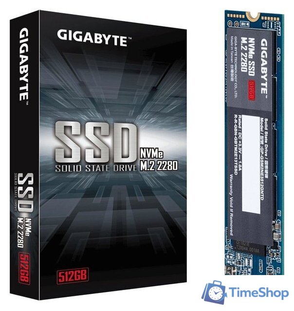 SSD Gigabyte NVMe 512GB GP-GSM2NE3512GNTD - Изображение №4 — Интернет-магазин Time-Shop