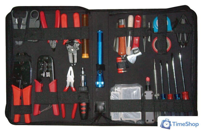 Электромонтажный набор Gembird TK-NETWORK 31 предмет - Изображение №1 — Интернет-магазин Time-Shop