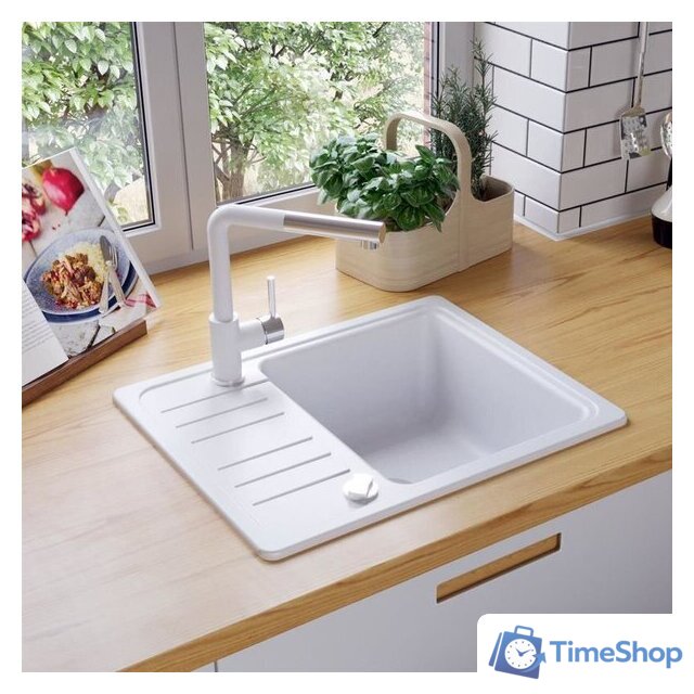 Кухонная мойка Aquasanita Notus SQ102AW (black metallic 601) - Изображение №10 — Интернет-магазин Time-Shop