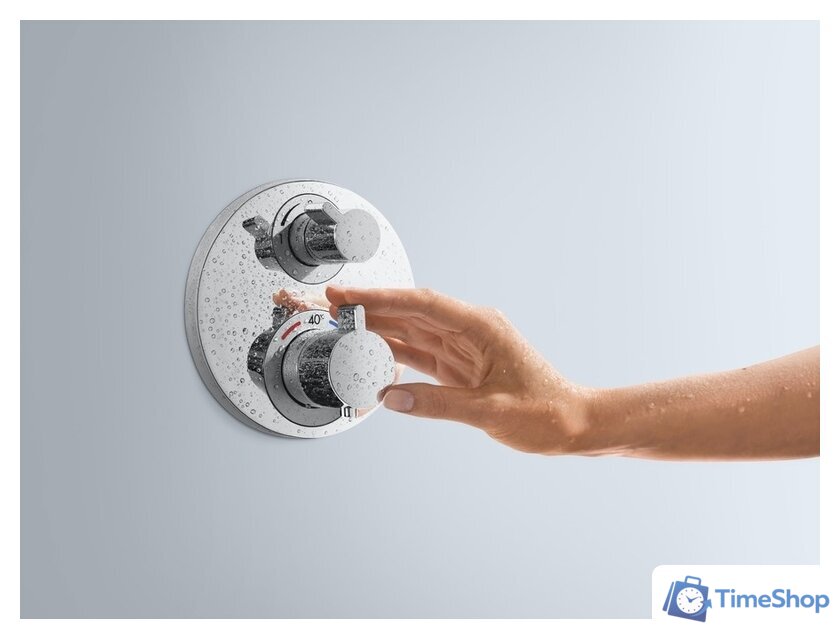 Смеситель Hansgrohe Ecostat S 15757000 - Изображение №2 — Интернет-магазин Time-Shop