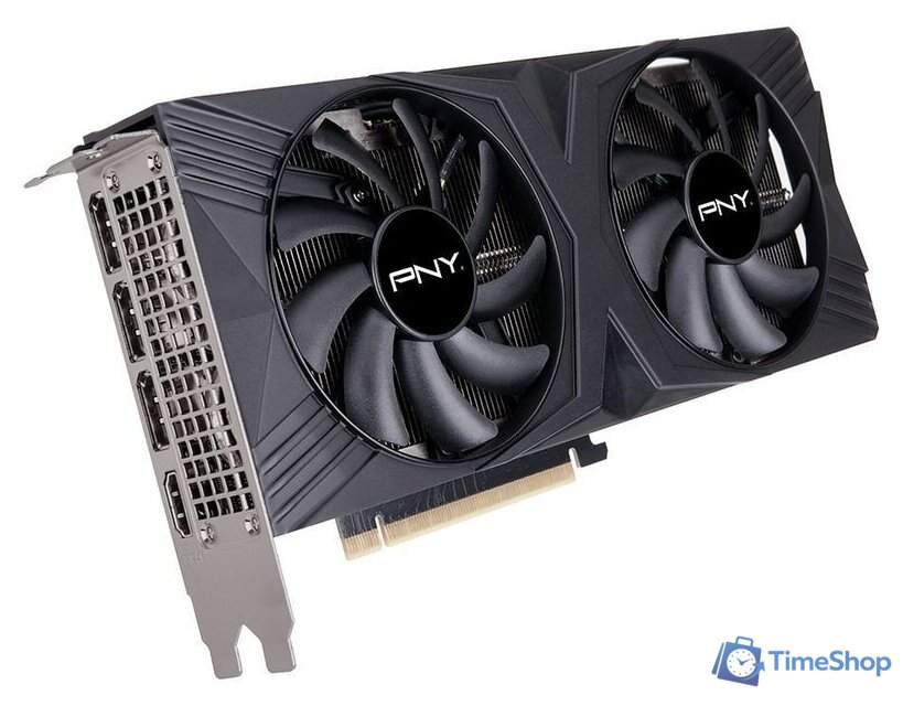 Видеокарта PNY GeForce RTX 4060 Ti 8GB Verto Dual Fan VCG4060T8DFXPB1 - Изображение №11 — Интернет-магазин Time-Shop