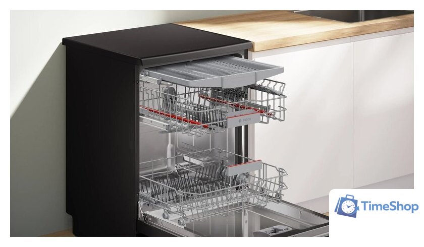 Отдельностоящая посудомоечная машина Bosch Serie 4 SMS4IMB62Q - Изображение №4 — Интернет-магазин Time-Shop