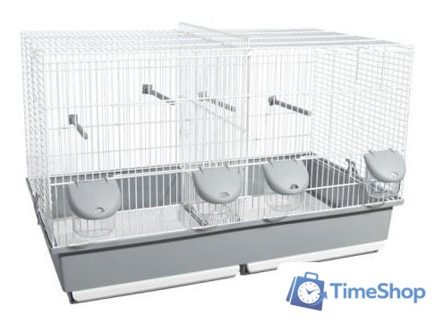 Клетка Voltrega 001350B (серый) - Изображение №1 — Интернет-магазин Time-Shop