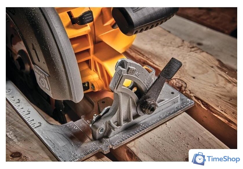 Дисковая (циркулярная) пила DeWalt DCS573NT-XJ (без АКБ, кейс) - Изображение №5 — Интернет-магазин Time-Shop
