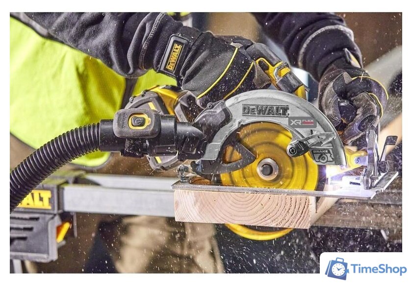 Дисковая (циркулярная) пила DeWalt DCS573NT-XJ (без АКБ, кейс) - Изображение №4 — Интернет-магазин Time-Shop