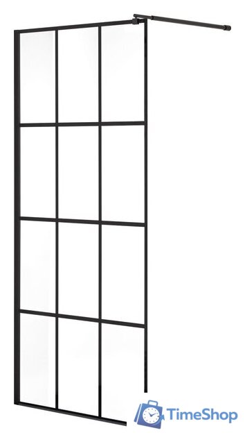 Душевая стенка Niagara NG-685-12 120x195 (черный) - Изображение №1 — Интернет-магазин Time-Shop