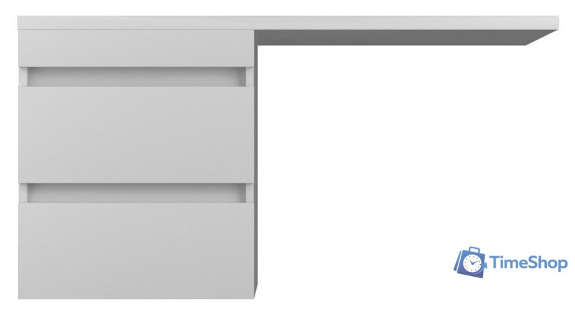  Style Line Тумба под умывальник Оптима 50 2 ящика Plus (подвесная) - Изображение №1 — Интернет-магазин Time-Shop