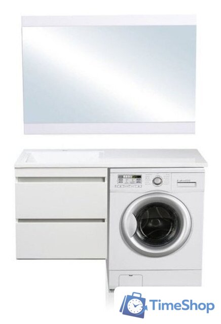  Style Line Тумба под умывальник Оптима 50 2 ящика Plus (подвесная) - Изображение №3 — Интернет-магазин Time-Shop