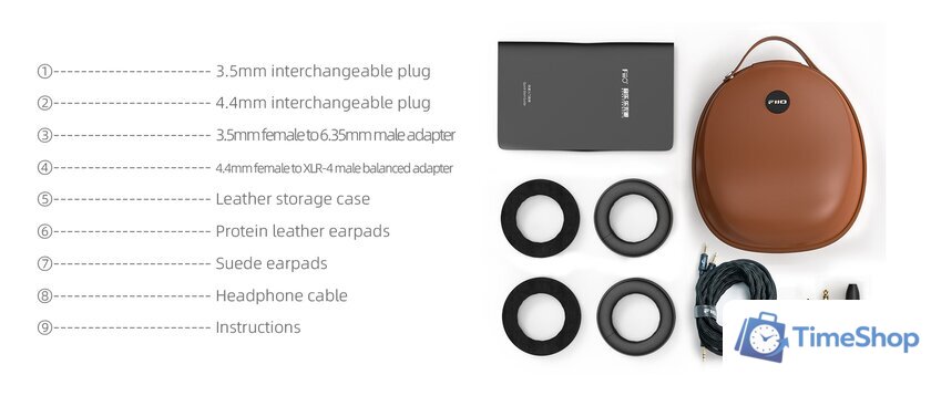 Наушники FiiO FT3 350 Ом - Изображение №13 — Интернет-магазин Time-Shop