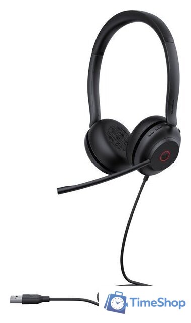 Офисная гарнитура Yealink UH35 Dual USB-A Teams - Изображение №1 — Интернет-магазин Time-Shop