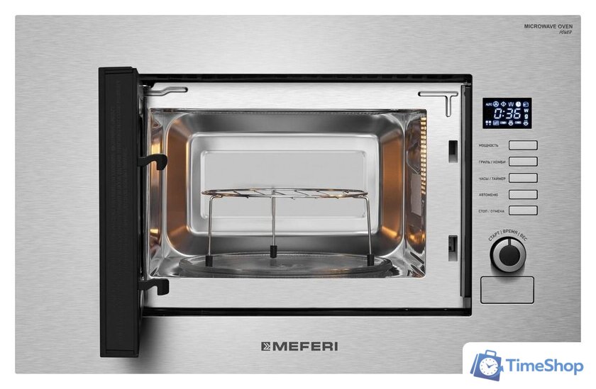 Микроволновая печь Meferi MMO6020IX Slim Power - Изображение №2 — Интернет-магазин Time-Shop