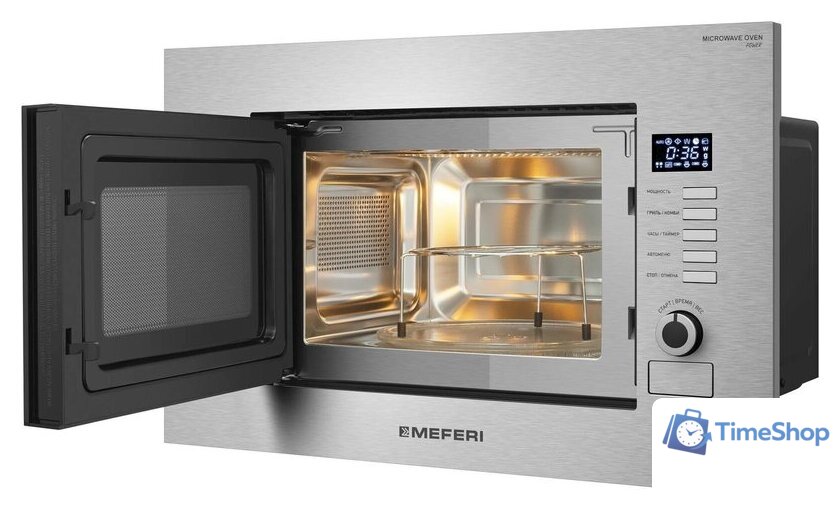 Микроволновая печь Meferi MMO6020IX Slim Power - Изображение №7 — Интернет-магазин Time-Shop