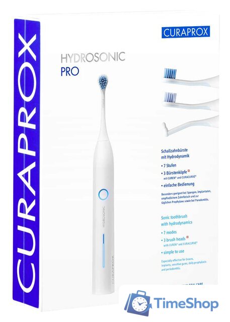 Электрическая зубная щетка Curaprox Hydrosonic Pro - Изображение №4 — Интернет-магазин Time-Shop