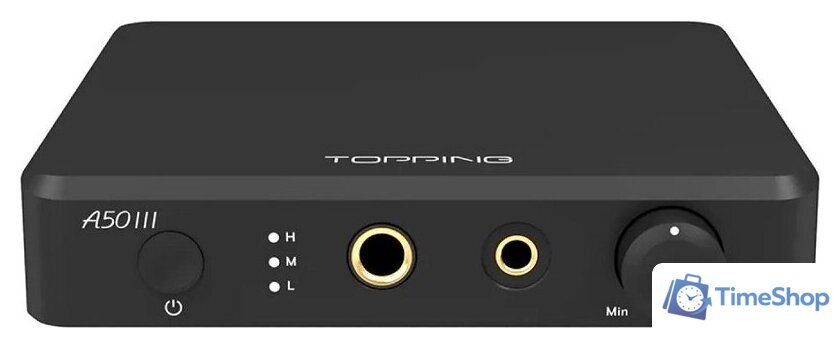 Настольный усилитель Topping A50 III (черный) - Изображение №1 — Интернет-магазин Time-Shop