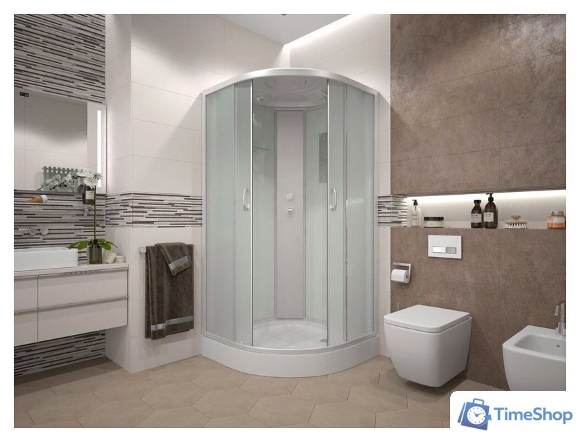 Душевая кабина Erlit ER3509P-C3-RUS 90x90 - Изображение №7 — Интернет-магазин Time-Shop