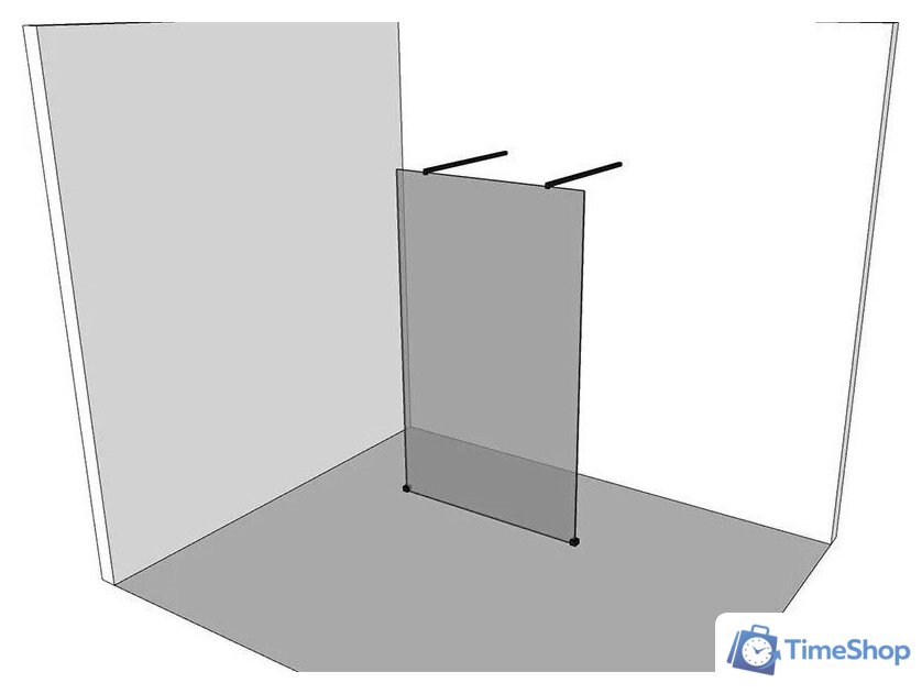 Душевая стенка Allen Brau Infinity 2 3.21054.60.T 323846 (медь браш) - Изображение №4 — Интернет-магазин Time-Shop