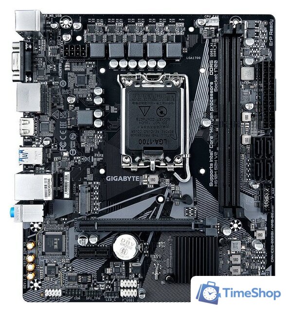 Материнская плата Gigabyte H610M S2H V2 (rev. 1.0) - Изображение №1 — Интернет-магазин Time-Shop