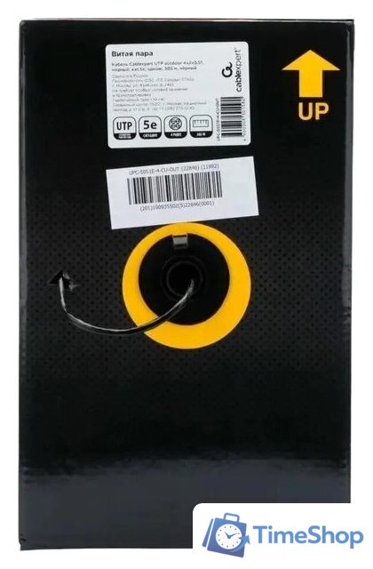 Кабель Cablexpert UPC-5051E-4-CU-OUT (305 м, черный) - Изображение №2 — Интернет-магазин Time-Shop