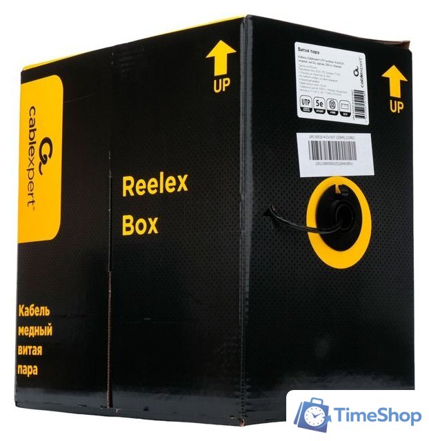 Кабель Cablexpert UPC-5051E-4-CU-OUT (305 м, черный) - Изображение №1 — Интернет-магазин Time-Shop