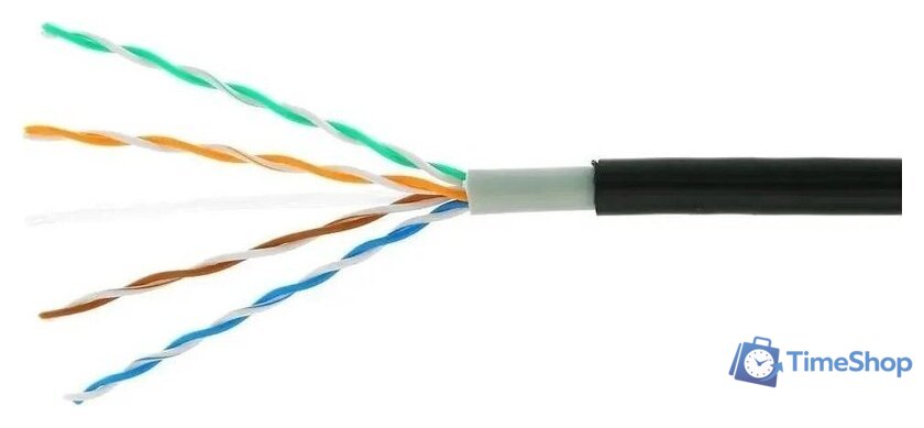 Кабель Cablexpert UPC-5051E-4-CU-OUT (305 м, черный) - Изображение №4 — Интернет-магазин Time-Shop