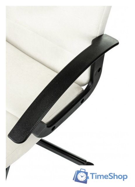 Офисное кресло Бюрократ Triest (молочный Fabric Velvet 20) - Изображение №6 — Интернет-магазин Time-Shop