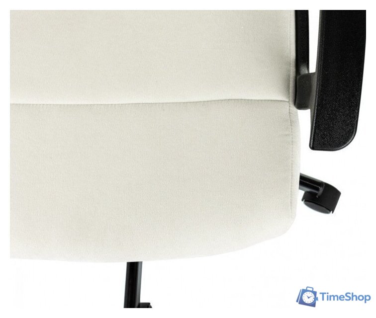 Офисное кресло Бюрократ Triest (молочный Fabric Velvet 20) - Изображение №7 — Интернет-магазин Time-Shop