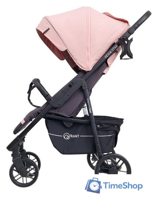 Коляска прогулочная «книга» Rant Vega Star (cloud pink) - Изображение №4 — Интернет-магазин Time-Shop